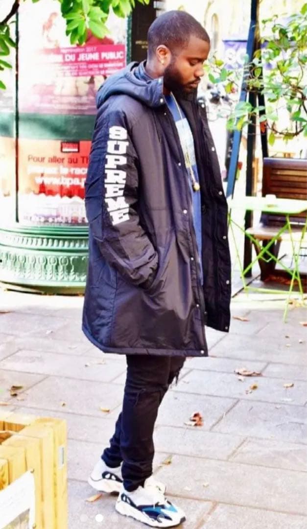 supreme 18AW Sleeve logo Sideline Parka - メルカリ