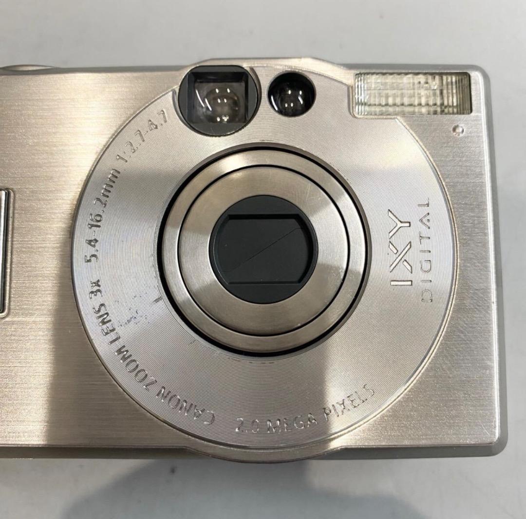 動作未確認品 Canon IXY DIGITAL 30F シルバー - メルカリ