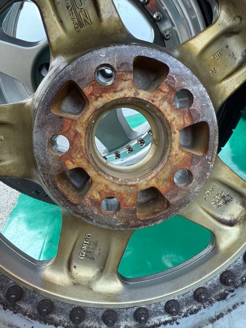 0•ZRacingリム（夏タイヤ付き）PCD114.3/5穴 Hub 66 - メルカリ