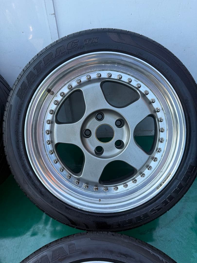 0•ZRacingリム（夏タイヤ付き）PCD114.3/5穴 Hub 66 - メルカリ