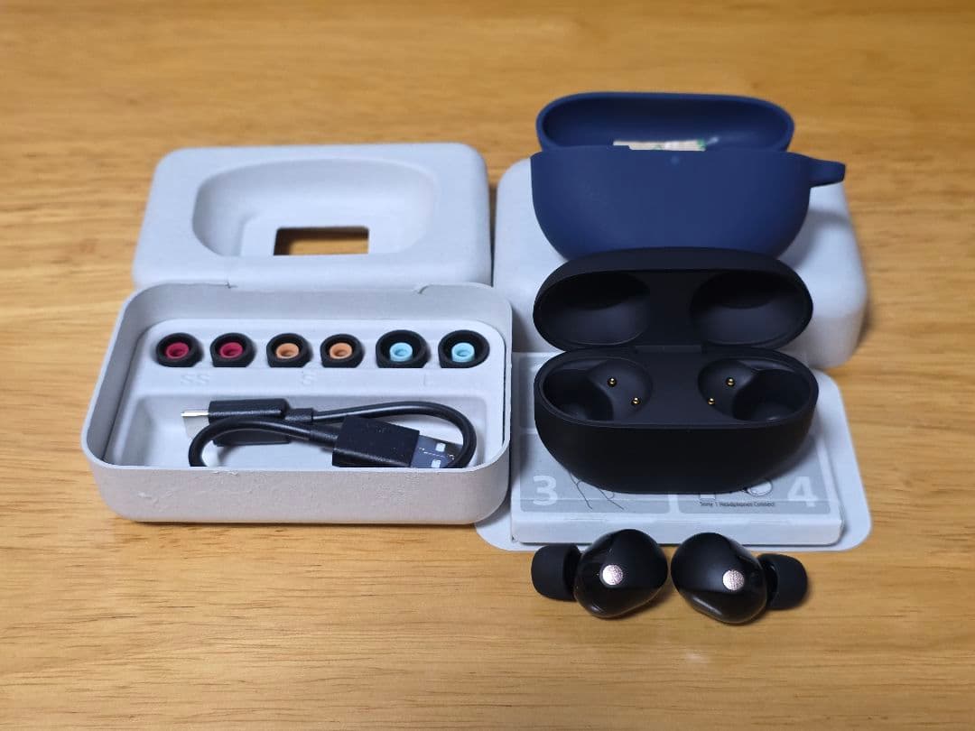 イ*君様 美品 SONY WF-1000XM5 ブラック ケース・保証書付き - メルカリ