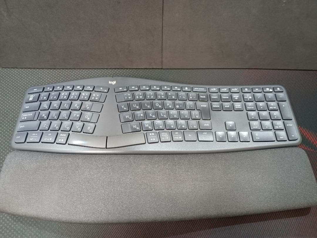 Logicool K860 エルゴノミクス Unifying付 元箱あり Amazon | Logitech Ergo K860 Wireless Ergonomic Keyboard with Wrist
