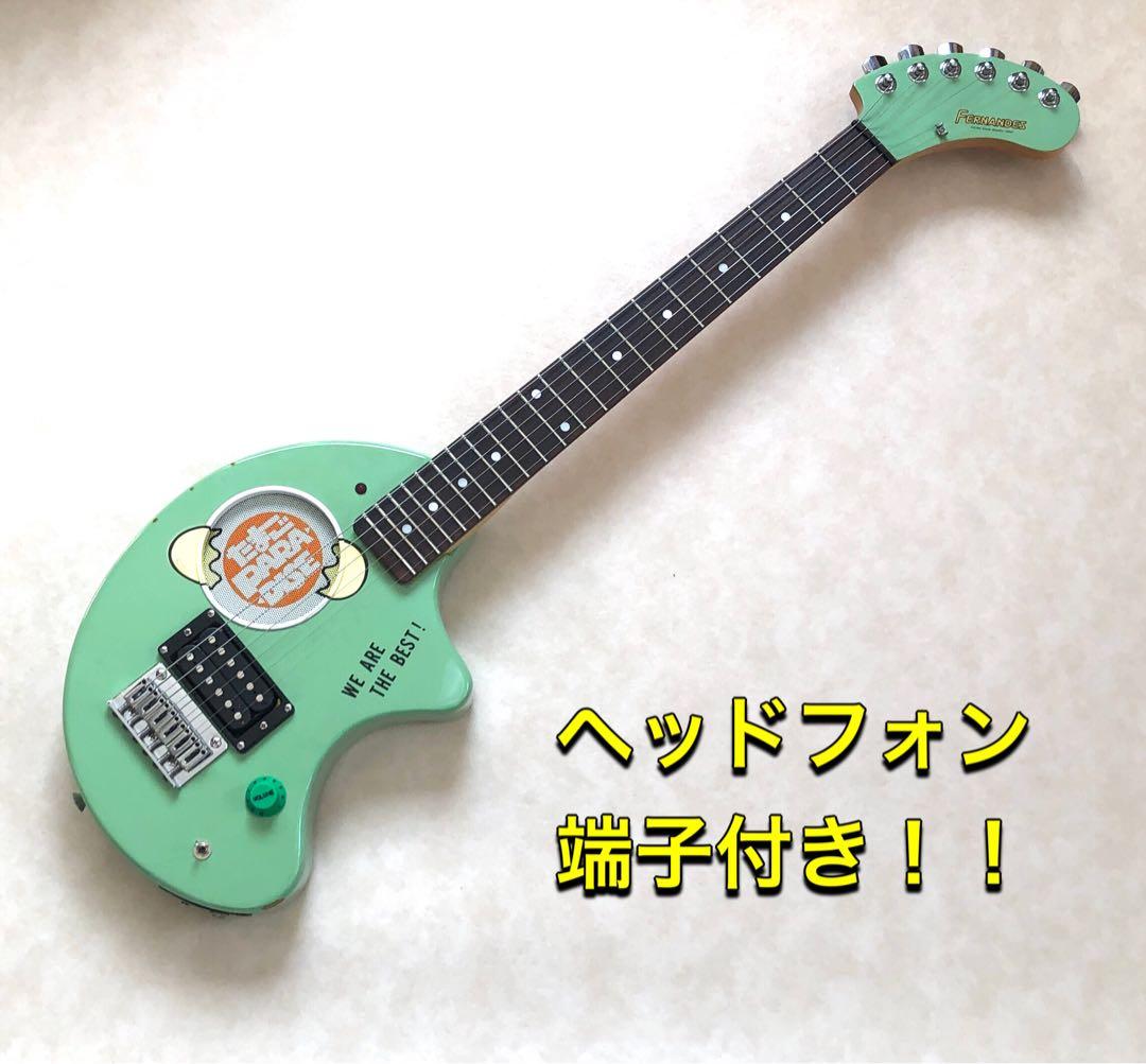 美品】ZO-3C ブラック アンプ内蔵ミニギター ヘッドフォン端子付