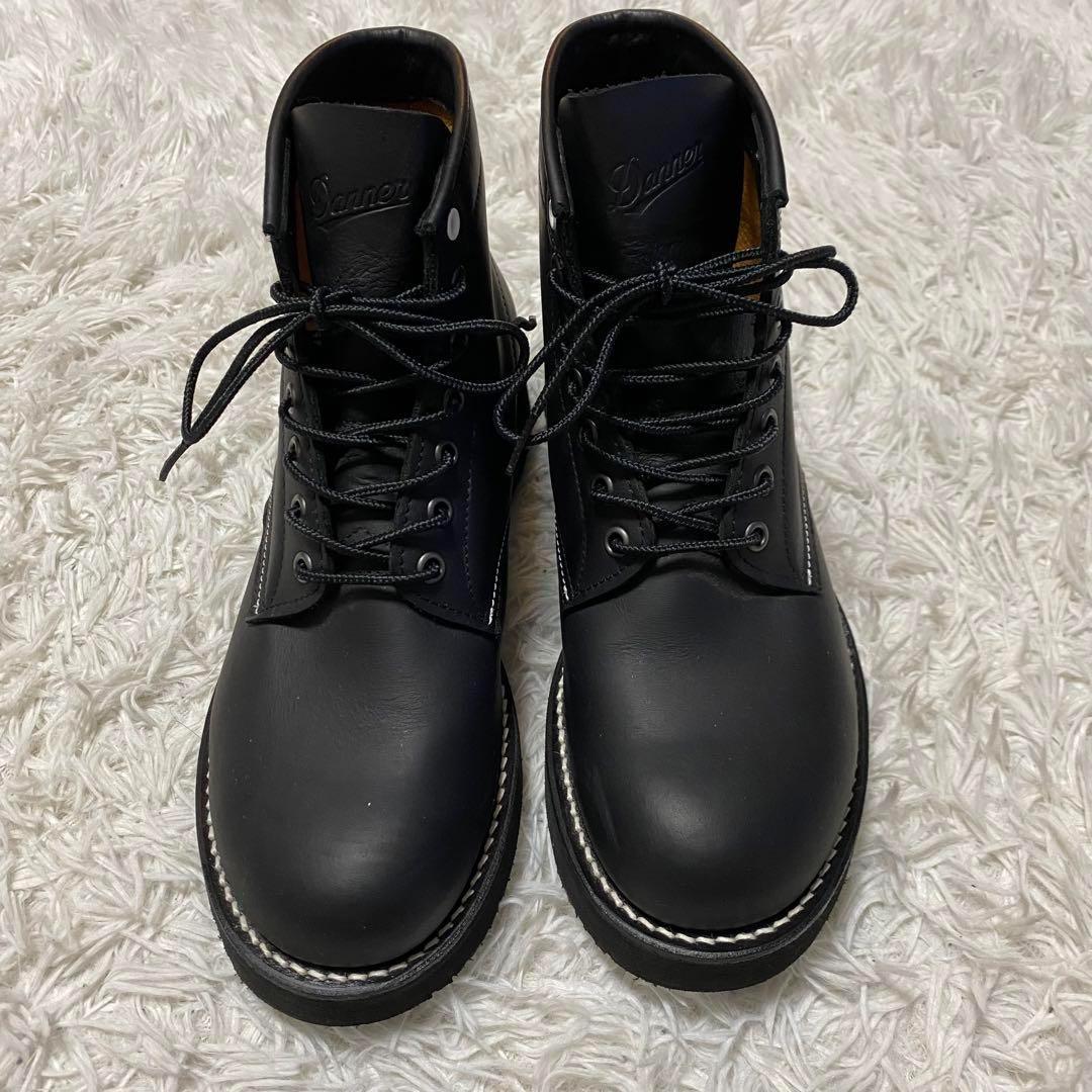 美品 ダナー ミルバスター レースアップブーツ ブラック 26.5cm レザー