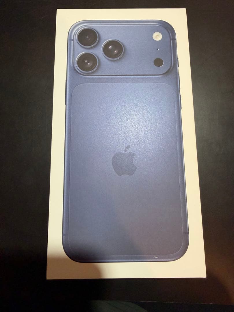 Apple iPhone 17 Pro Max ディープブルー　本体 iPhone 17 Pro Max Apple 2TB 青 ディープブルー 香港版 シングル物理+