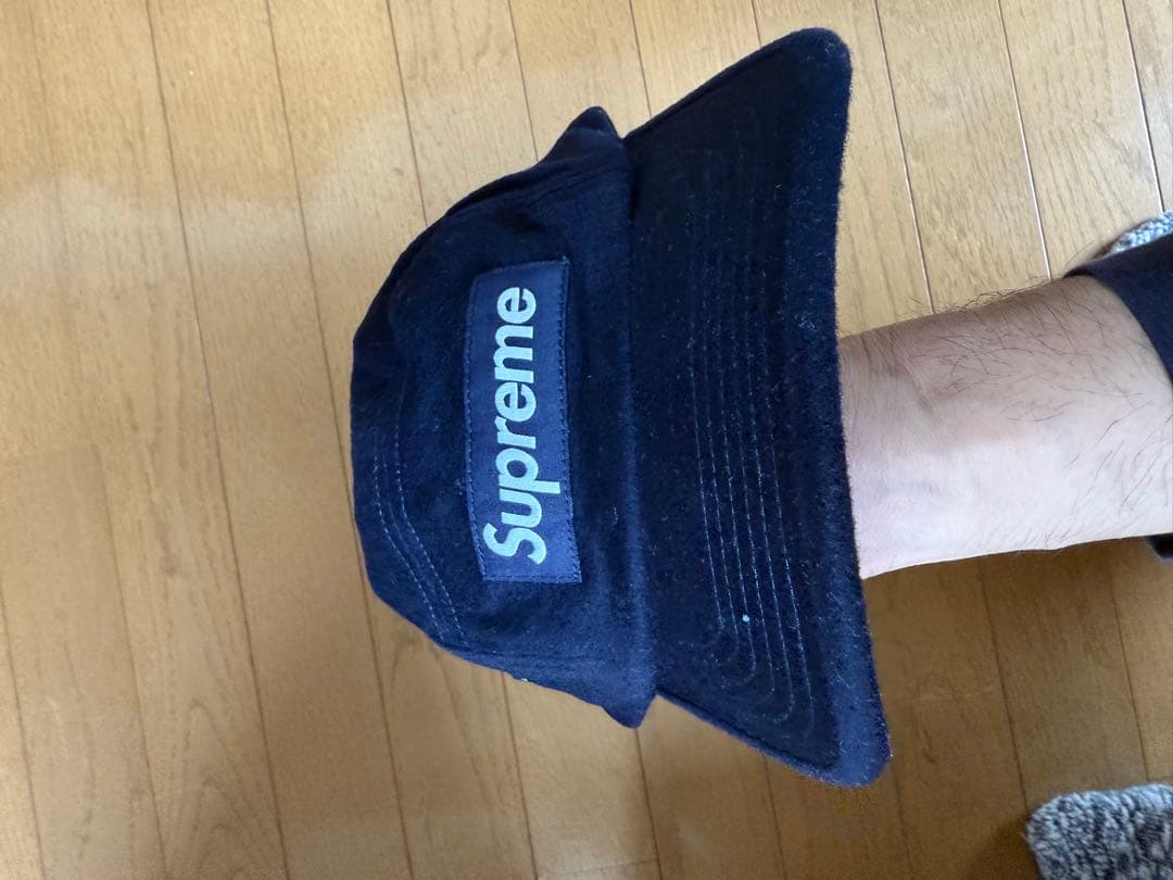 帽子 Supreme Wool Camp Cap (FW20) Supreme Wool Camp Cap Black FW20 | eBay