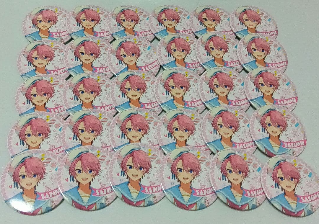 さとみくん マリン 缶バッジ 30点セット - メルカリ