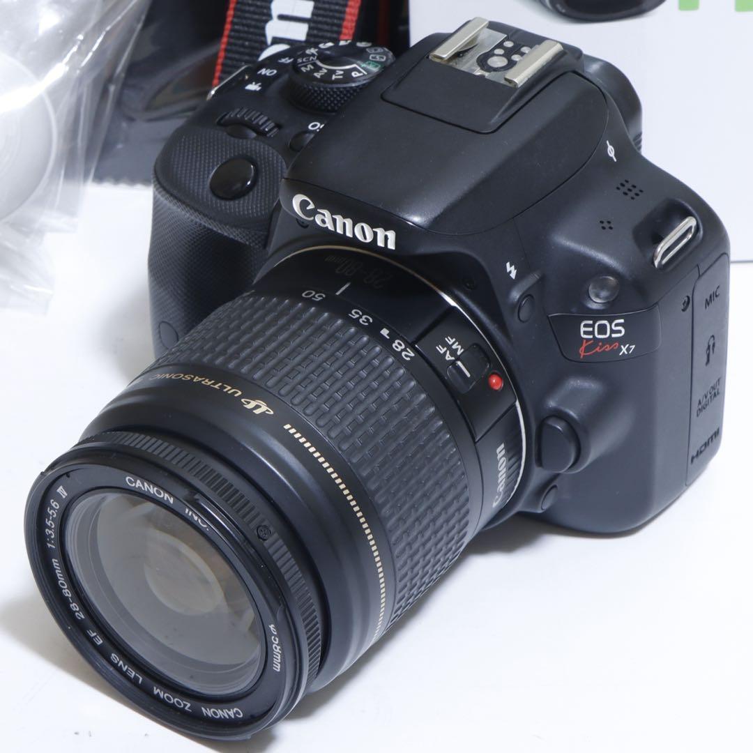 ☆スマホに送れる一眼レフ☆超本格入門!!☆キャノン EOS Kiss X7
