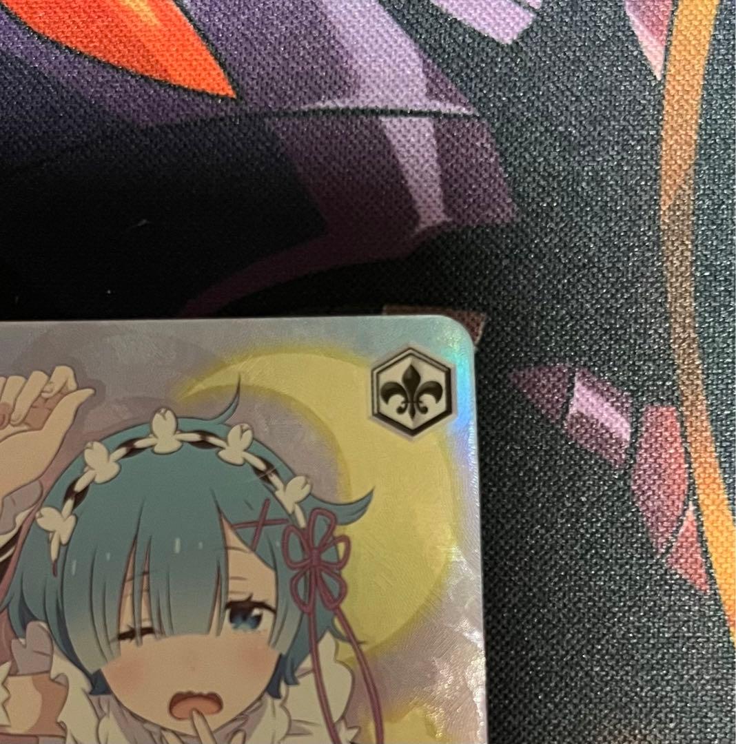 ヴァイスシュバルツ リゼロ SP サイン 無防備なあくび レム - メルカリ