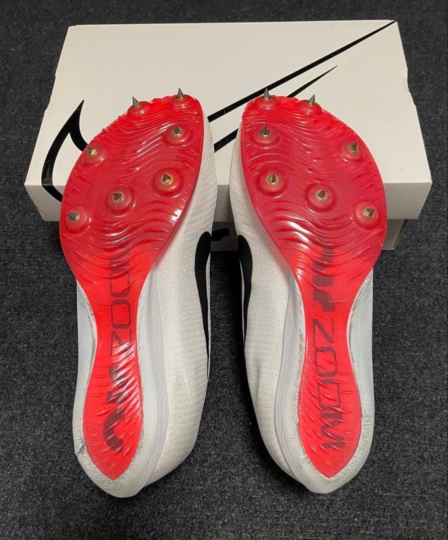 Nike エアズーム マックスフライ モアテン白【27.0cm】極美品