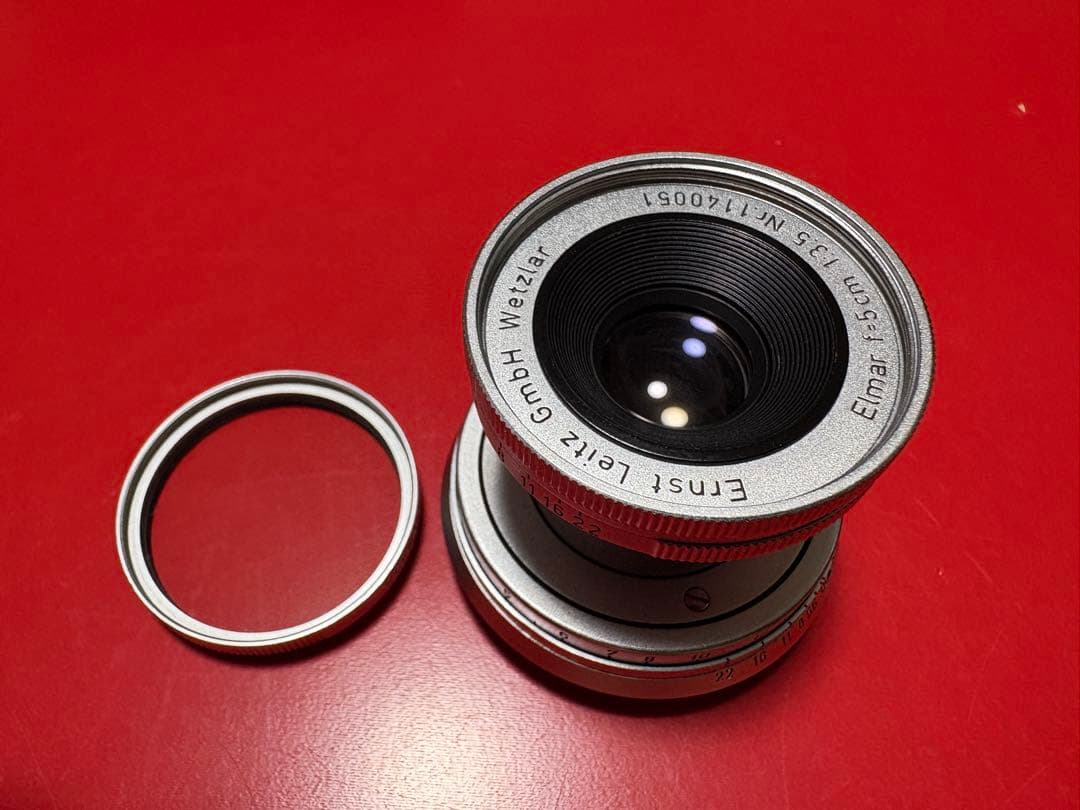 やや希少 Leica Elmar 50mm 5cm f3.5 OH Mマウント Leica Elmar 50mm f/3.5 Lマウント – Doppietta-Tokyo
