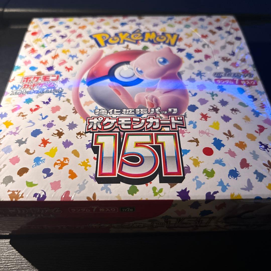 ポケモン151 ボックス 未開封 シュリンク付き