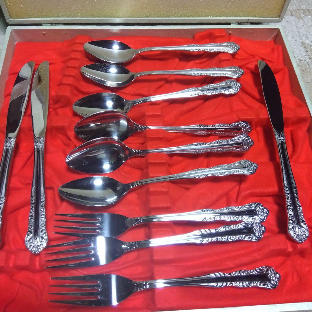 Mt.fuji ステンレス AZUMAカラトリーセット - メルカリ