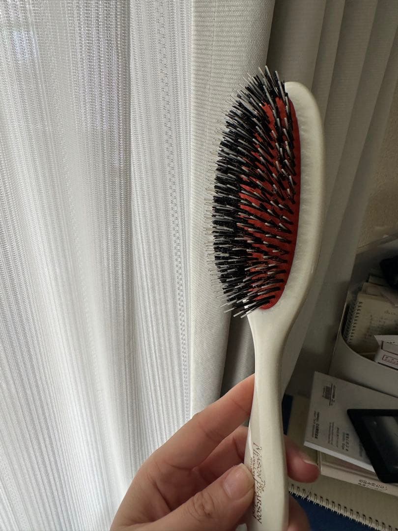 Mason Pearsonヘアブラシメイソンピアソン・ハンディミックス ホワイト