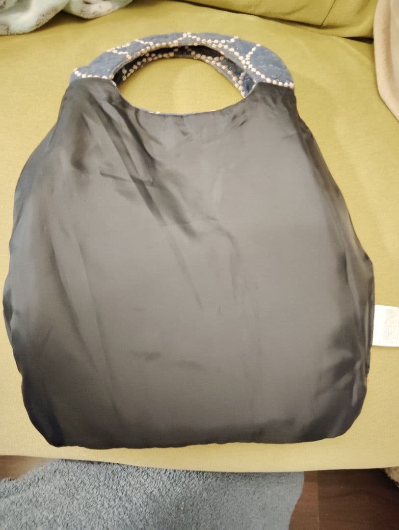 ミナペルホネン エッグバッグ タンバリン ネイビー - メルカリ