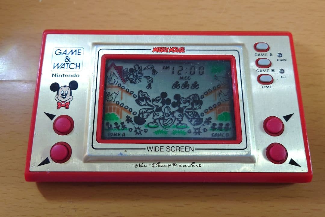 ゲームウォッチ】ミッキーマウス 卵拾い【動作確認済み】 - メルカリ