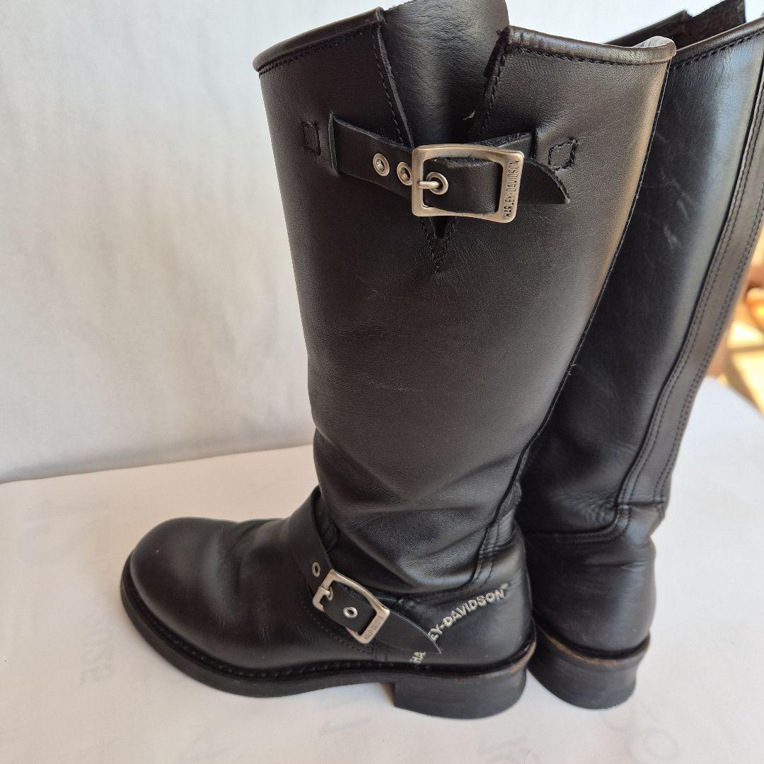 ハーレーダビッドソン エンジニアブーツ ブラック 38(24cm