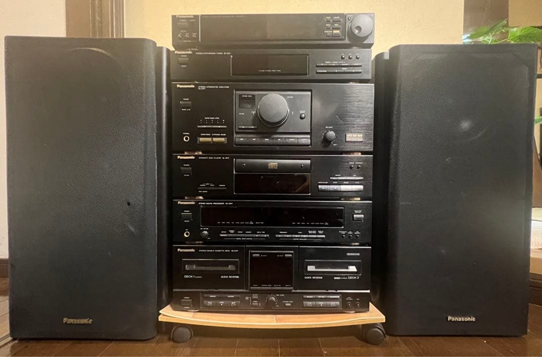 バブル期最終モデル！ Panasonic パナソニック システムコンポDN-7
