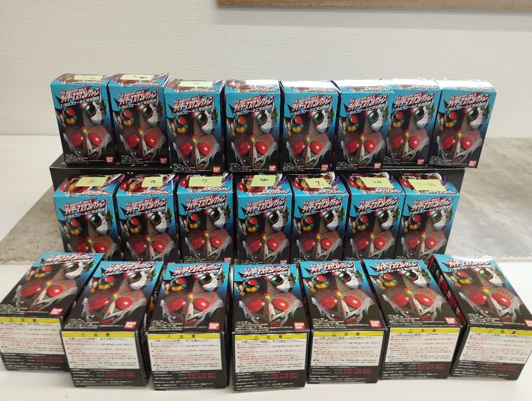 仮面ライダー マスクコレクション Vol.4 22個セット コンプリート