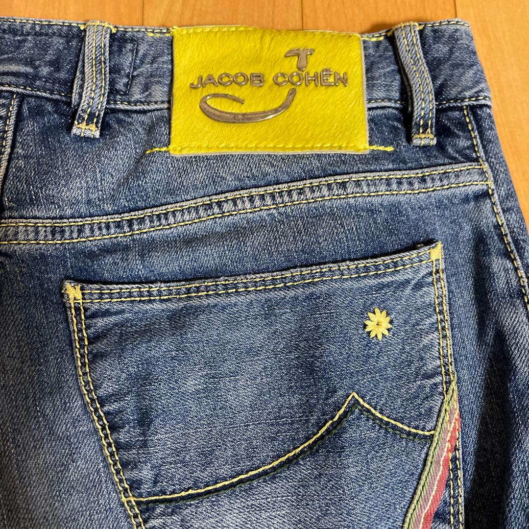 ヤコブコーエン 622 リミテッドエディション 30インチ ダメージデニム