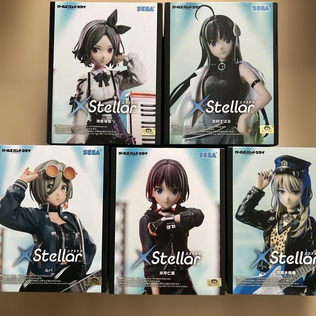 ガールズバンドクライ XStellar フィギュア 仁菜 桃香 すばる ルパ 智