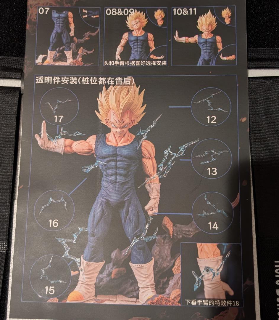 正規品 ドラゴンボール 魔人 ベジータ EX版 海外 フィギュア ガレージ