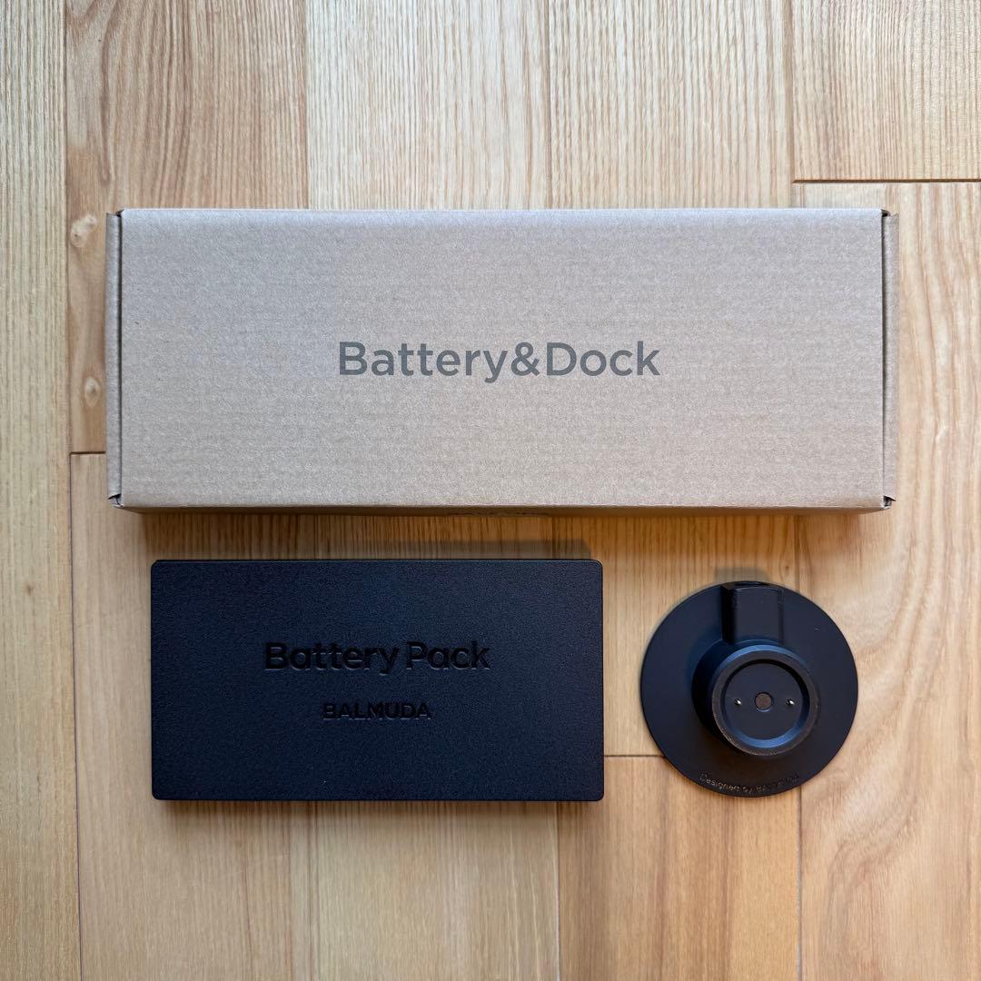 バルミューダ 扇風機 ＋ バッテリー&ドック セット ジャンク品 - メルカリ