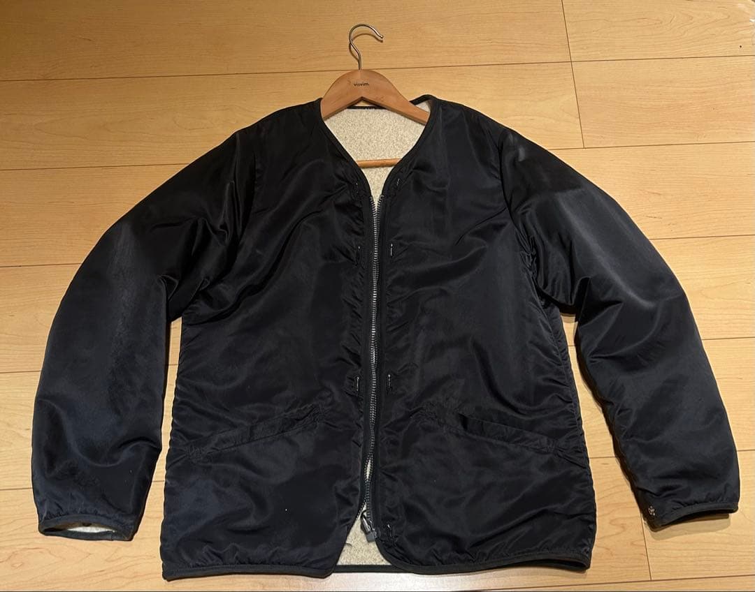 カ*ス様 VISVIM IRIS LINER JKT リバーシブル ブラック s visvim（ヴィズヴィム） ビズビム ジャケット 19SS IRIS LINER JKT