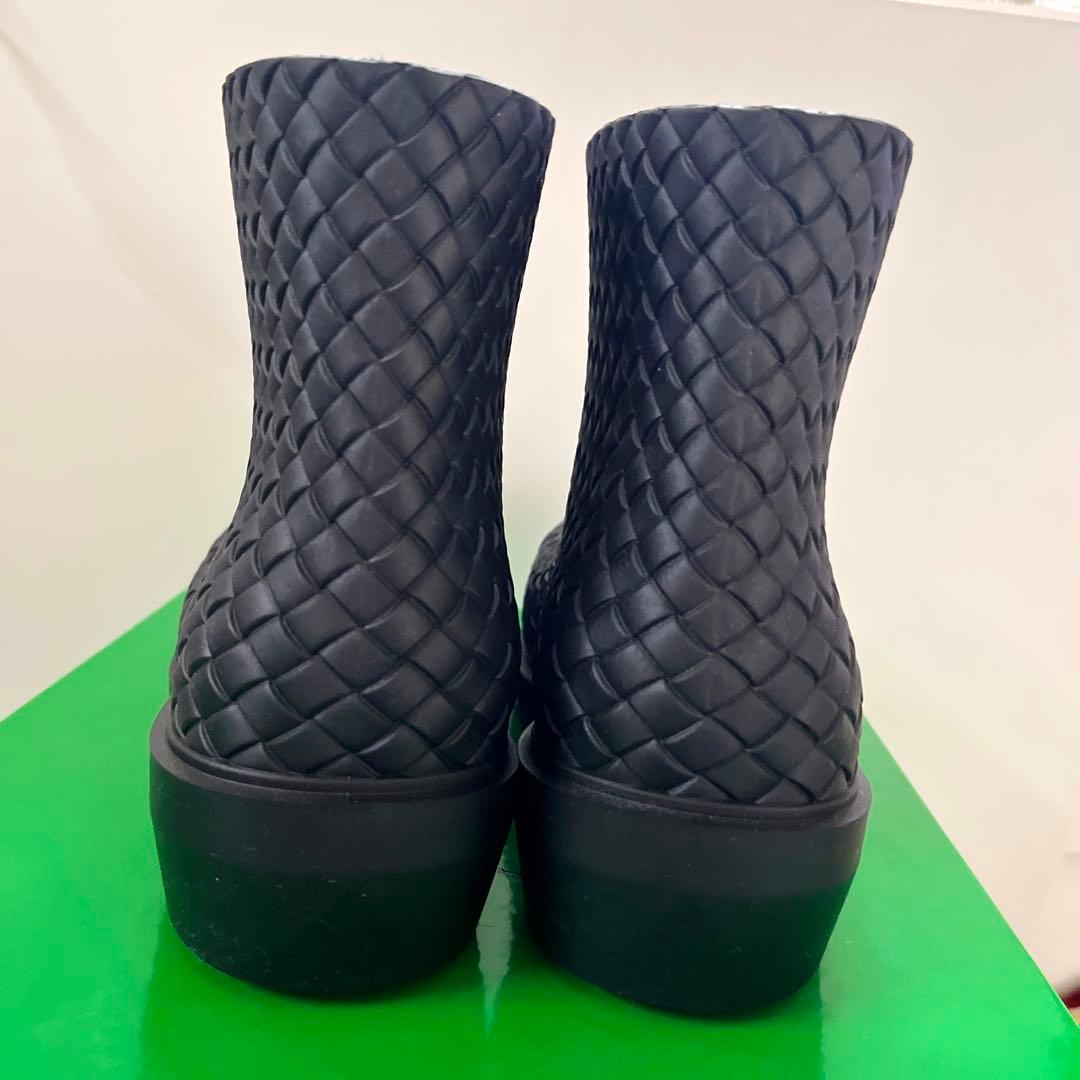 新品未使用 ボッテガヴェネタ ファイヤーマンブーツ イントレチャート