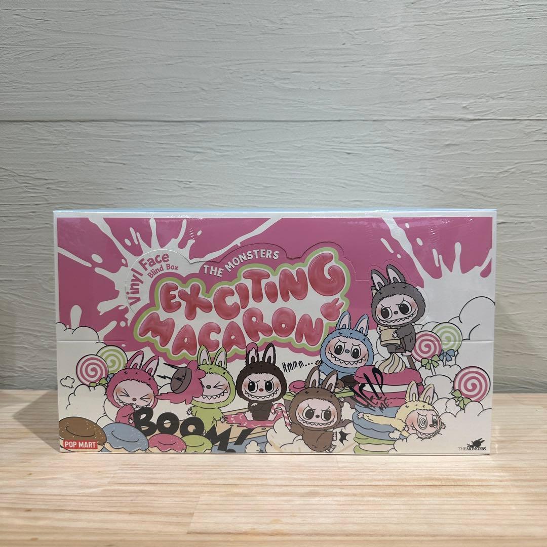 ぬいぐるみ POPMART THE MONSTERS Exciting Macaron THE MONSTERS - Tasty Macarons Vinyl Face Blind Box - POP MART