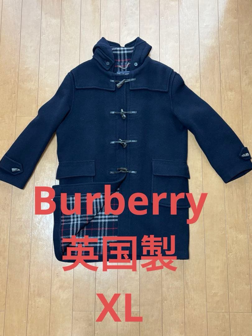 Burberrys バーバリー ダッフルコート ノバチェック ネイビー XＬ Burberry ダッフルコート ネイビー 【状態要チェック】 - メルカリ
