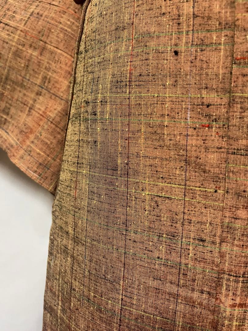 ☘️国宝品☘️【幻の紬】○岐阜県無形文化財【郡上紬】○草木染○本