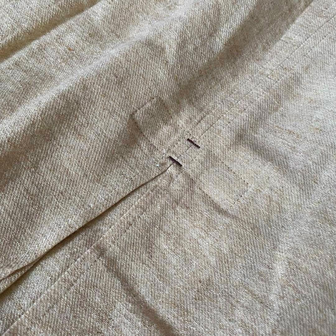 新品タグ付✨genten ゲンテン 綿 麻 毛 ワンピース 羽織り 40 L - メルカリ