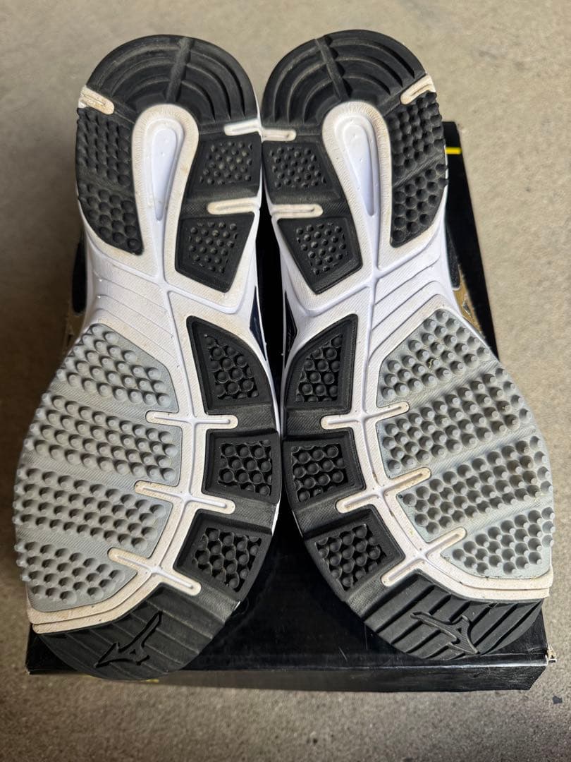 Mizuno Proトレーニングシューズ ブラック/ゴールド - シューズ