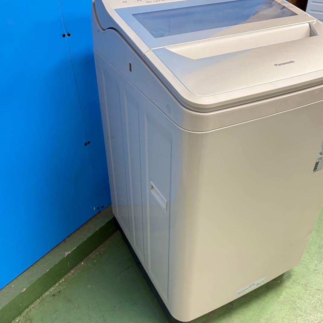 726 パナソニック家庭用洗濯機 9キロ 小型 一人暮らし 大容量 ガラス