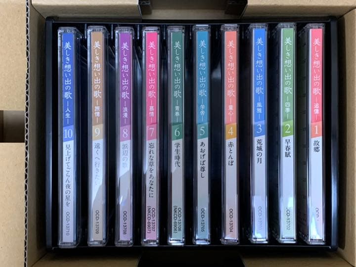 ユーキャン 童謡・唱歌 CDセット 「美しき想い出の歌」