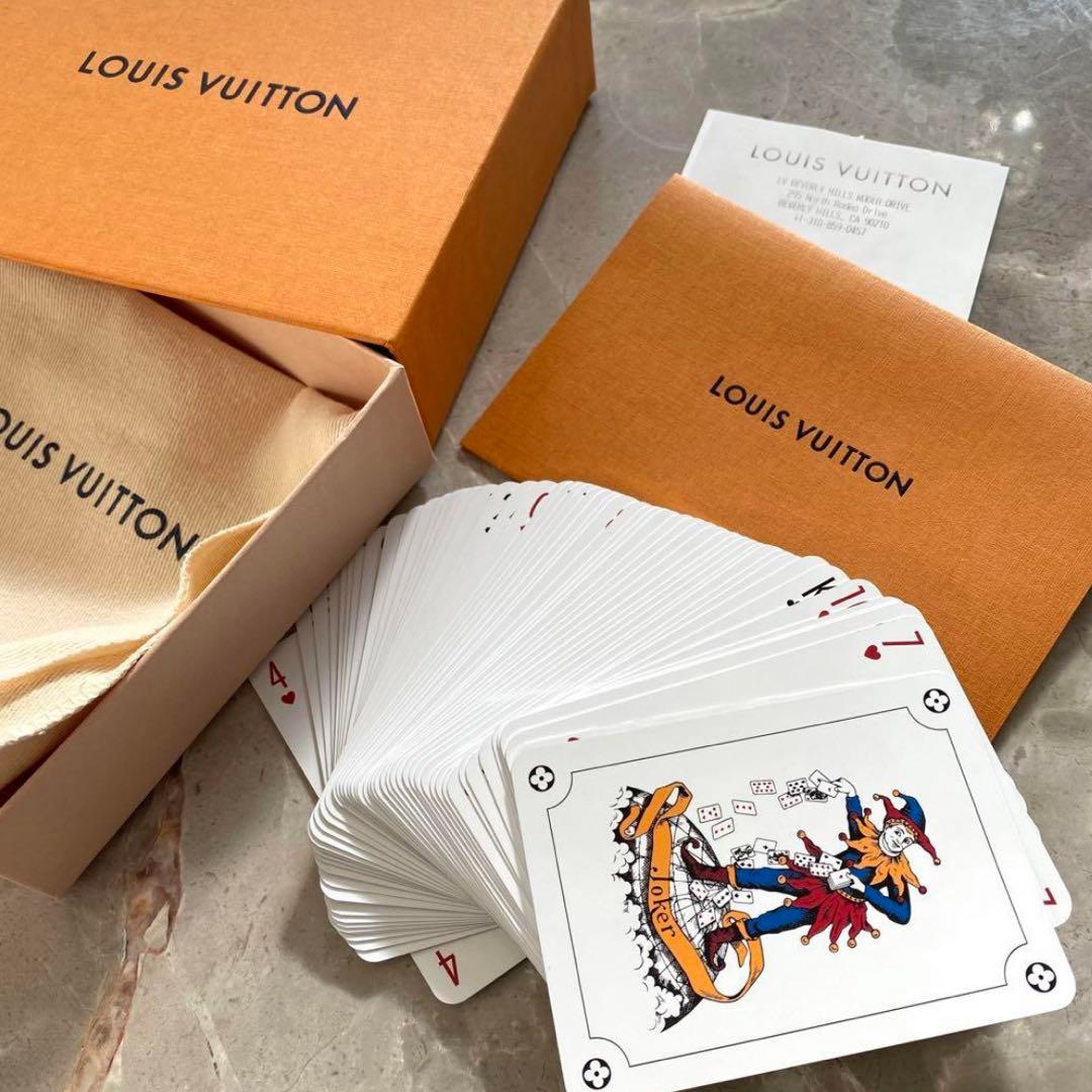 【LOUIS VUITTON】ルイヴィトン トランプ 新品未使用】Louis Vuitton ルイヴィトン トランプ 青 レア 希少