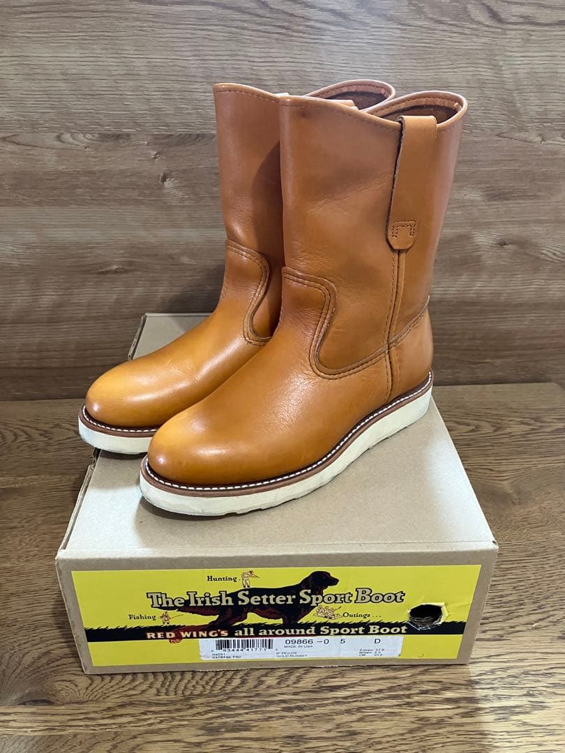 美品　RED WING 9866 アイリシュセッター　箱付き　サイズ:5 D 楽天市場】【RW JAPAN 認定店】【 Irish Setter 】 アイリッシュ