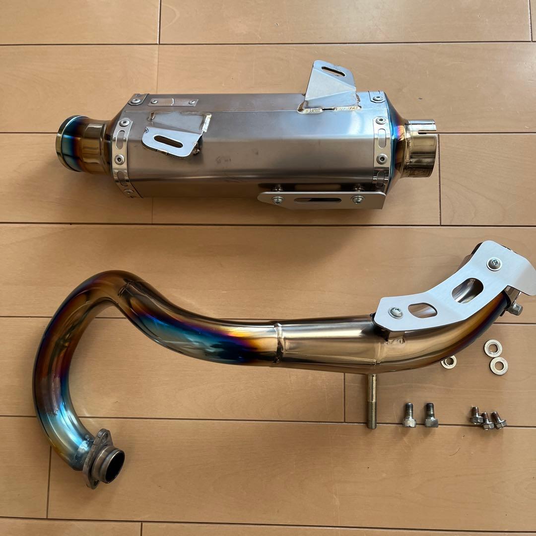 OVER スリップオンマフラー ステンレス製 モンキー125 2BJ-JB02 - メルカリ