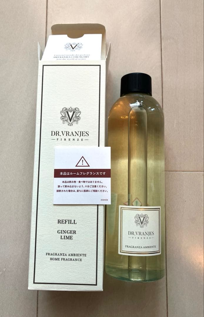 Dr.Vranjes GINGER&LIME 詰替え500ml Dr. Vranjes Firenze ® Home fragrance refill 500ml Ginger Lime Dr