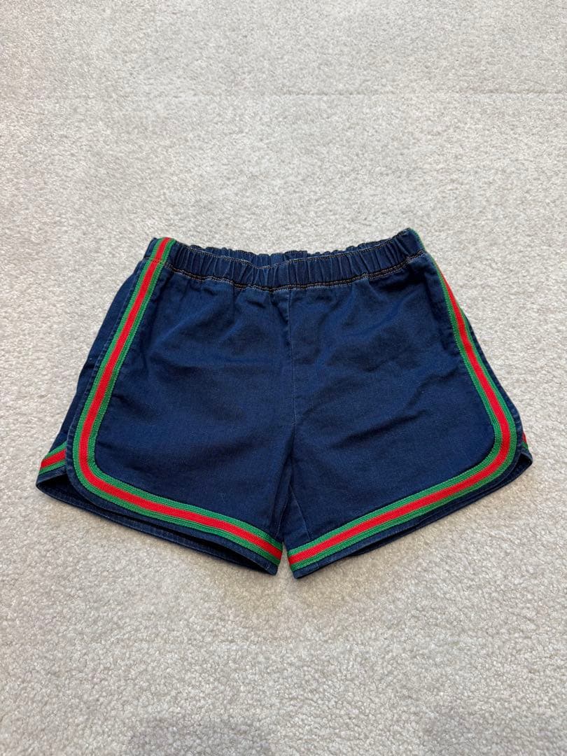 GUCCI グッチ デニム地ショートパンツ 90