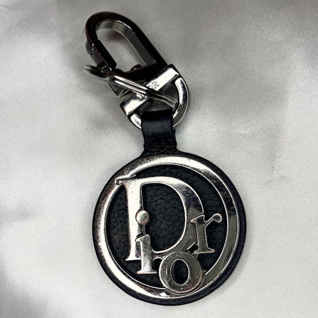 DIOR✨付属品全て有 レア キーリング カーフスキン DIORチャーム