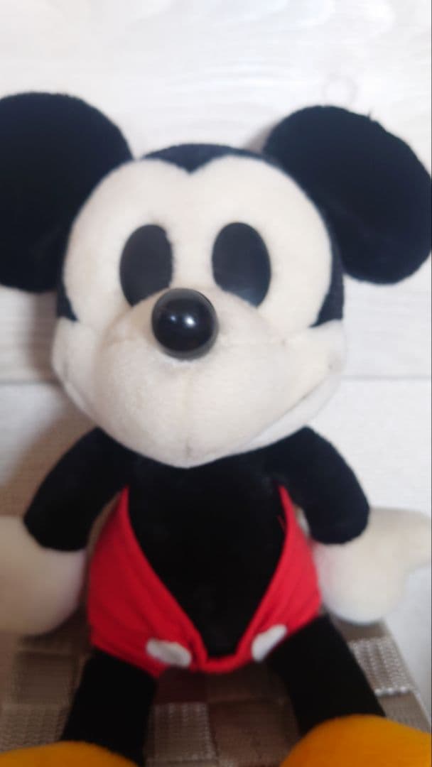 オールドディズニー 30年前物 ミッキー＆ミニー ぬいぐるみ - メルカリ