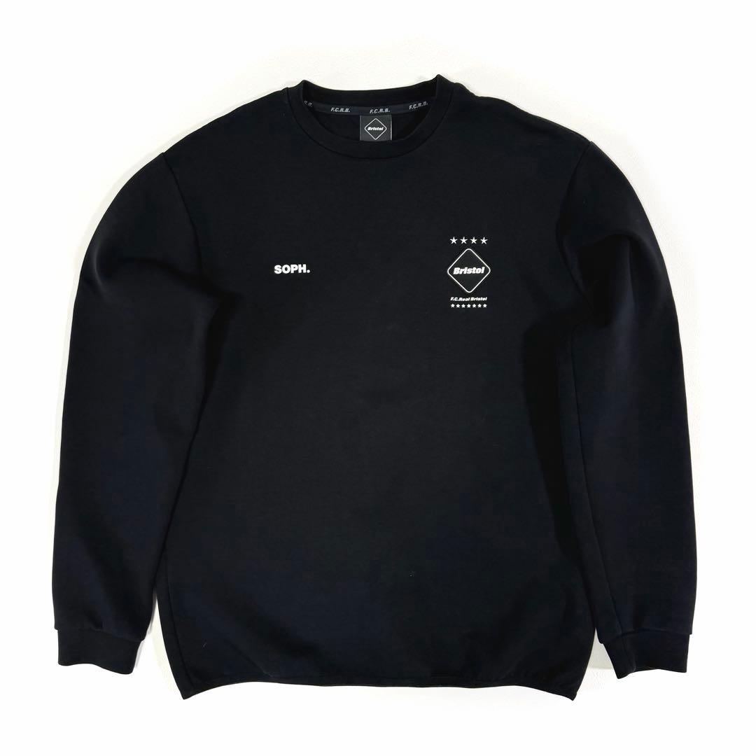 FCRB 22SS TECH SWEAT CREWNECK TOP ブラック L SOPH. | TECH SWEAT CREWNECK TOP(L BLACK):