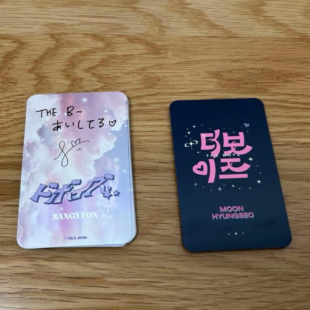 THEBOYZ ドボイズ 日本FC ファンクラブ 更新特典 トレカ 証明写真