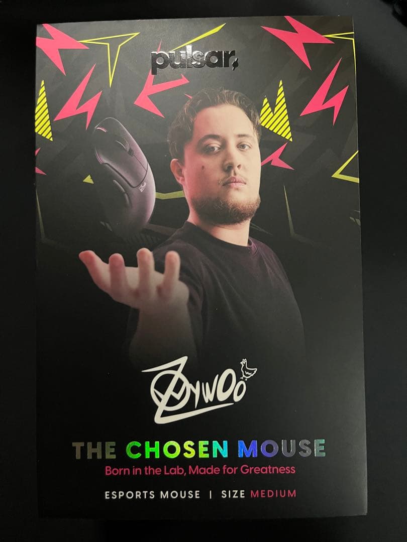 マウス・トラックボール Pulsar ZywOo THE CHOSEN MOUSE medium ZywOo The Chosen Mouse - Medium – Pulsar Gaming Gears