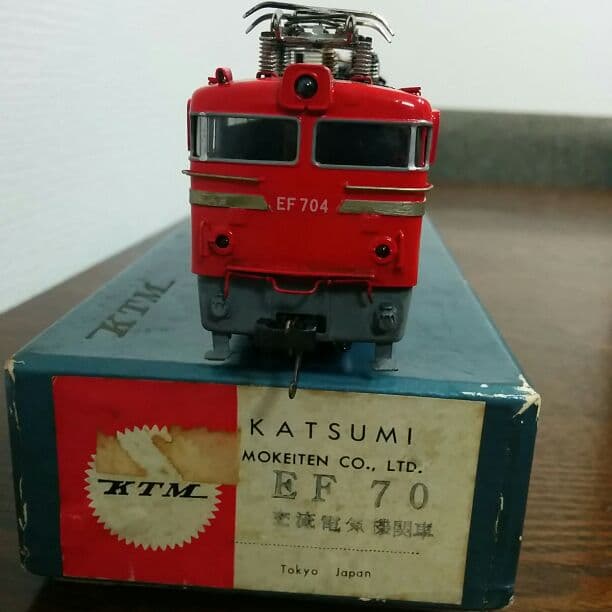HO EF70 KTM カツミ 電気機関車 鉄道模型 Yahoo!オークション -「カツミ ed70」の落札相場・落札価格