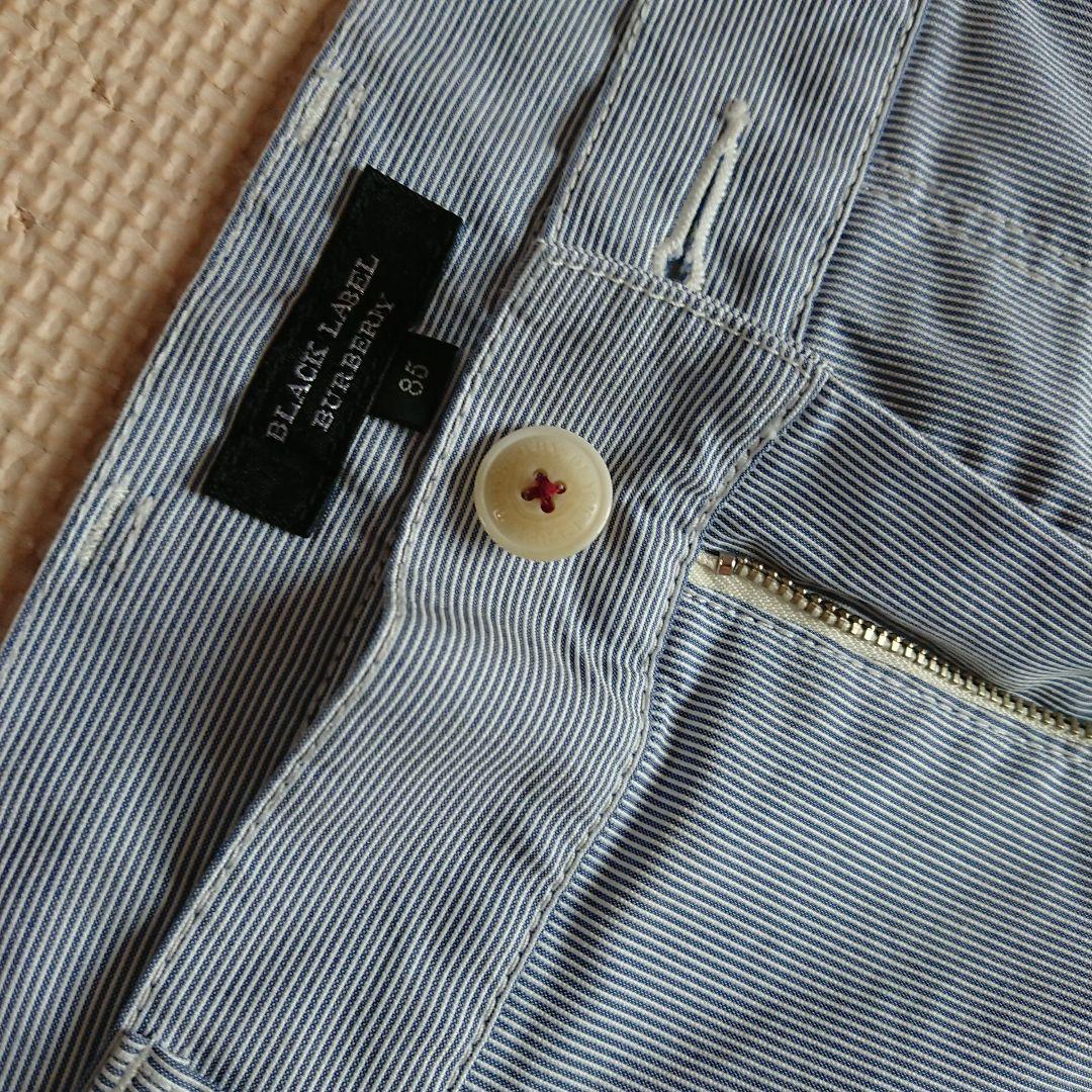 BURBERRY ストライプ柄 パンツLサイズ