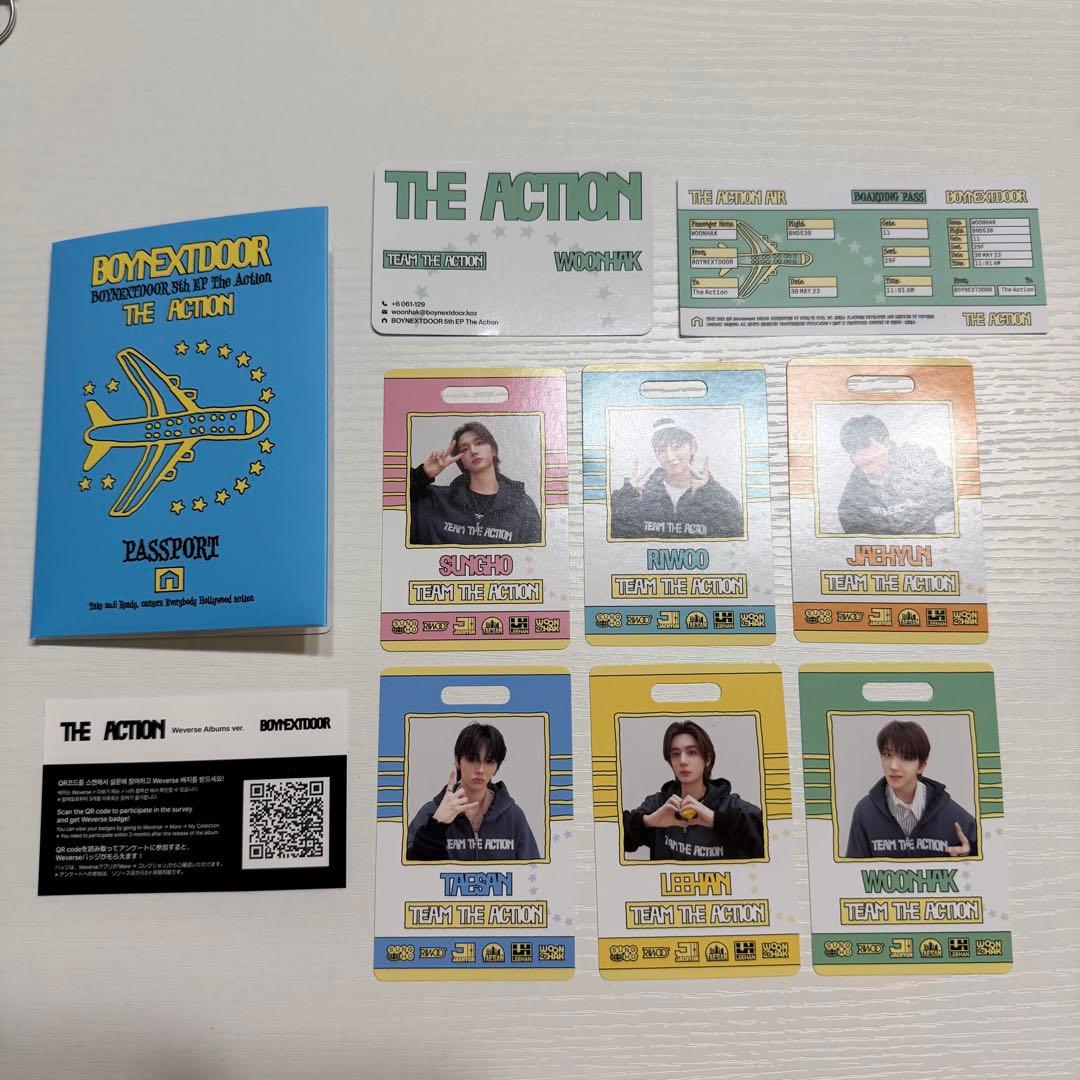 BOYNEXTDOOR ボネクド the action ウナク トレカ - メルカリ