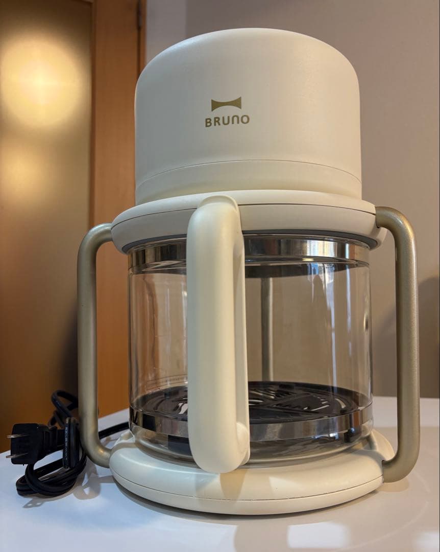BRUNO ガラスノンフライヤー アイボリー ガラスエアフライヤー アイボリーの通販 | BRUNO online